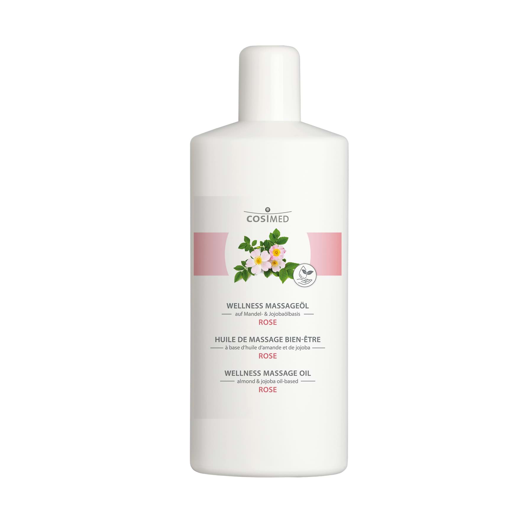 Wellness-Massageöl Rose, Bild 1